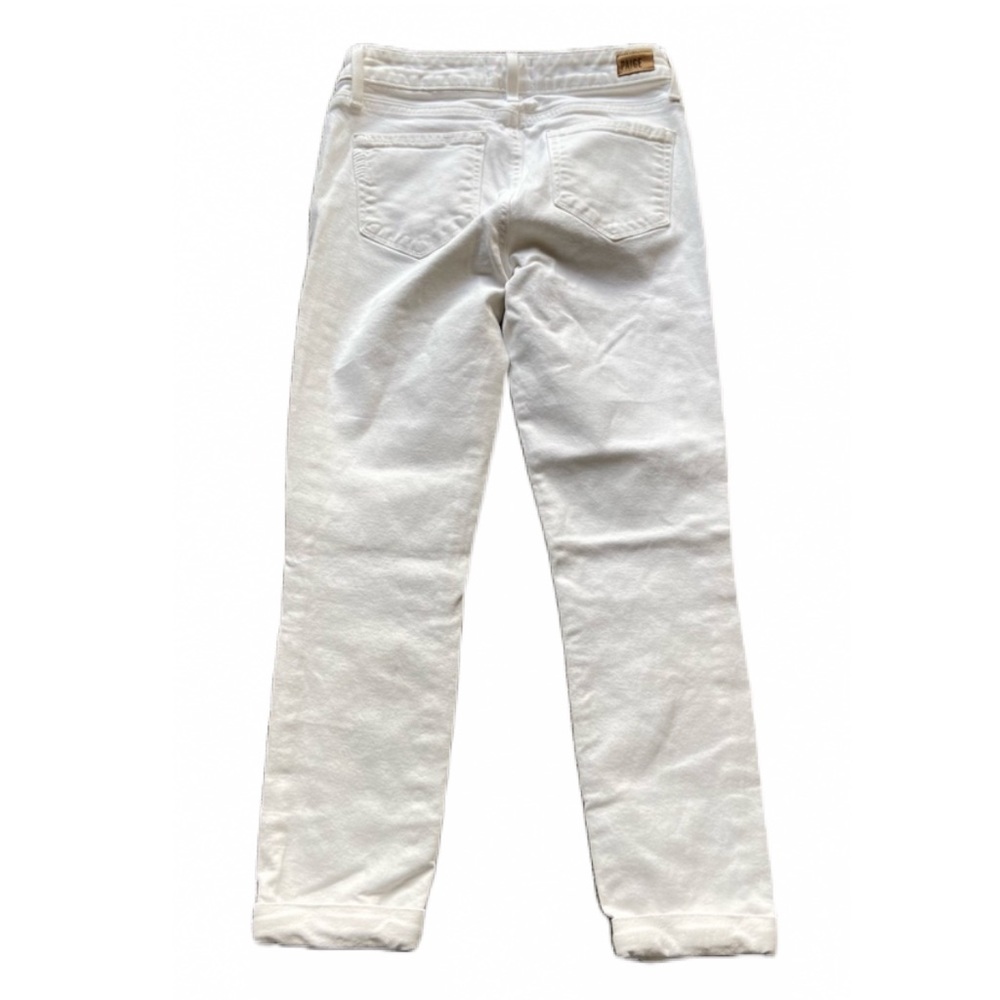 PAIGE KYLIE CROP JEANS WHITE SIZE 26